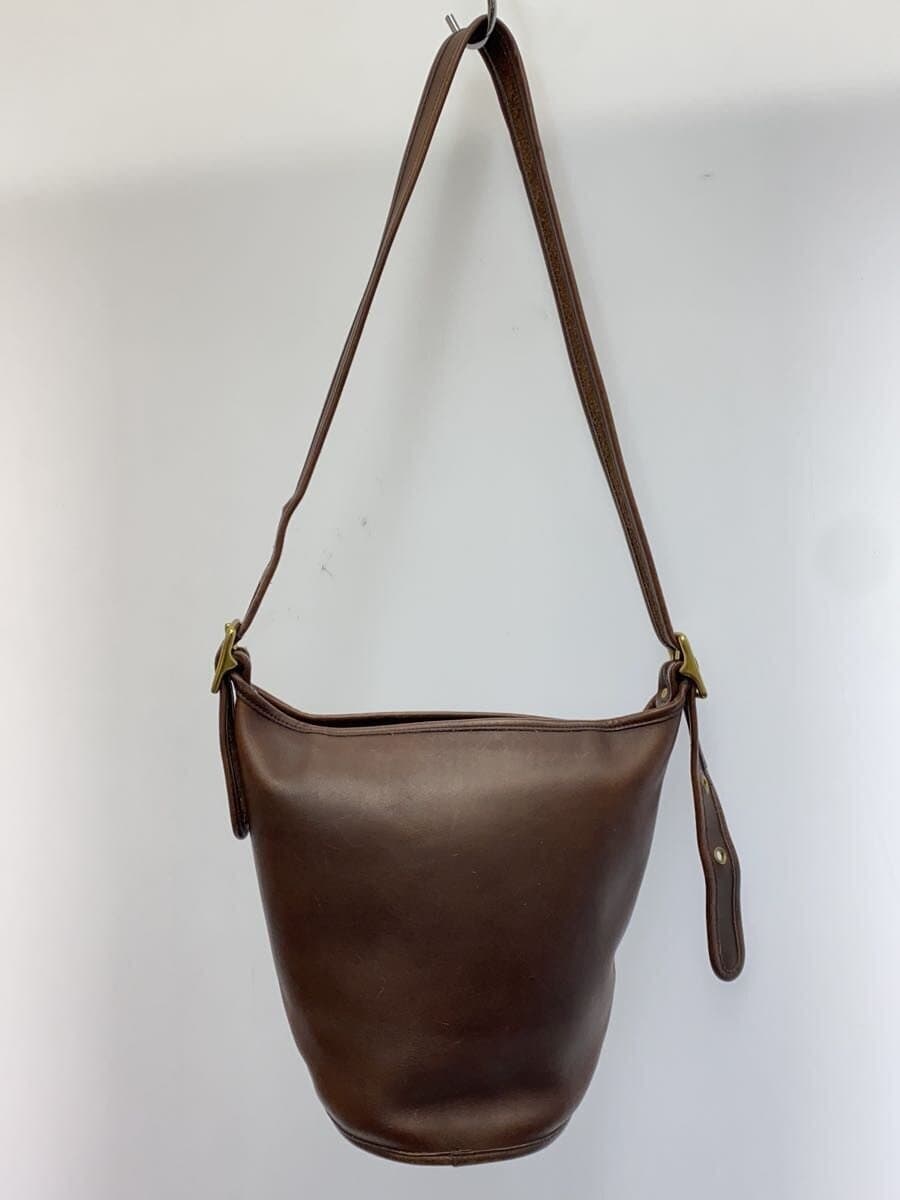 COACH Shoulder Bag Leather CML Solid 9953 3