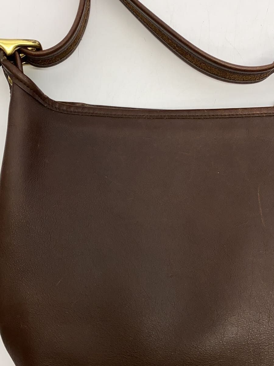 COACH Shoulder Bag Leather CML Solid 9953 8