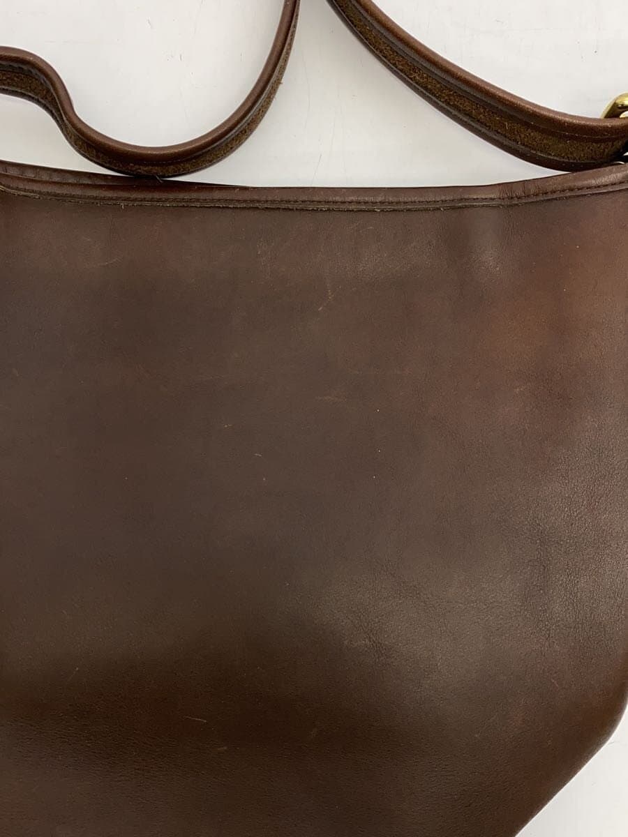 COACH Shoulder Bag Leather CML Solid 9953 9