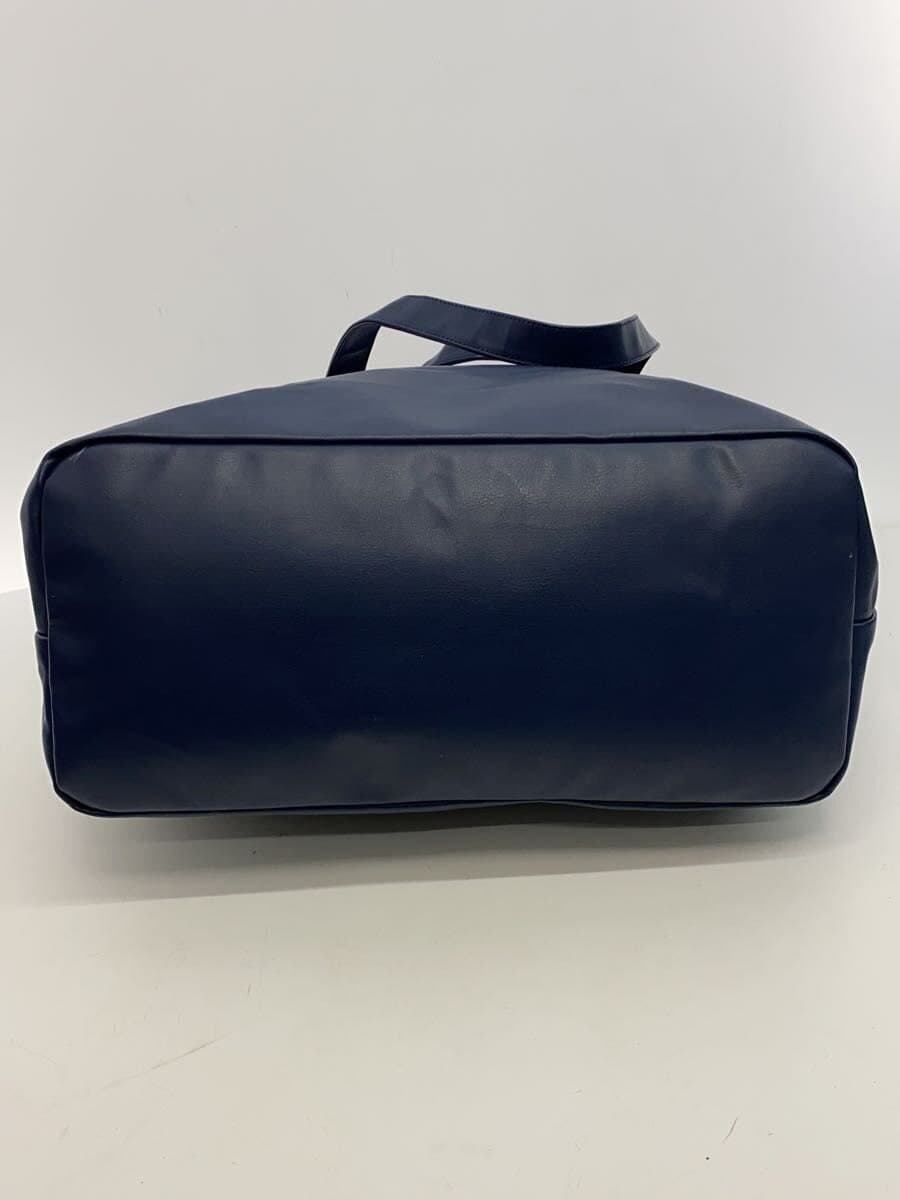 NIKE Tote Bag Faux Leather NVY Print 4