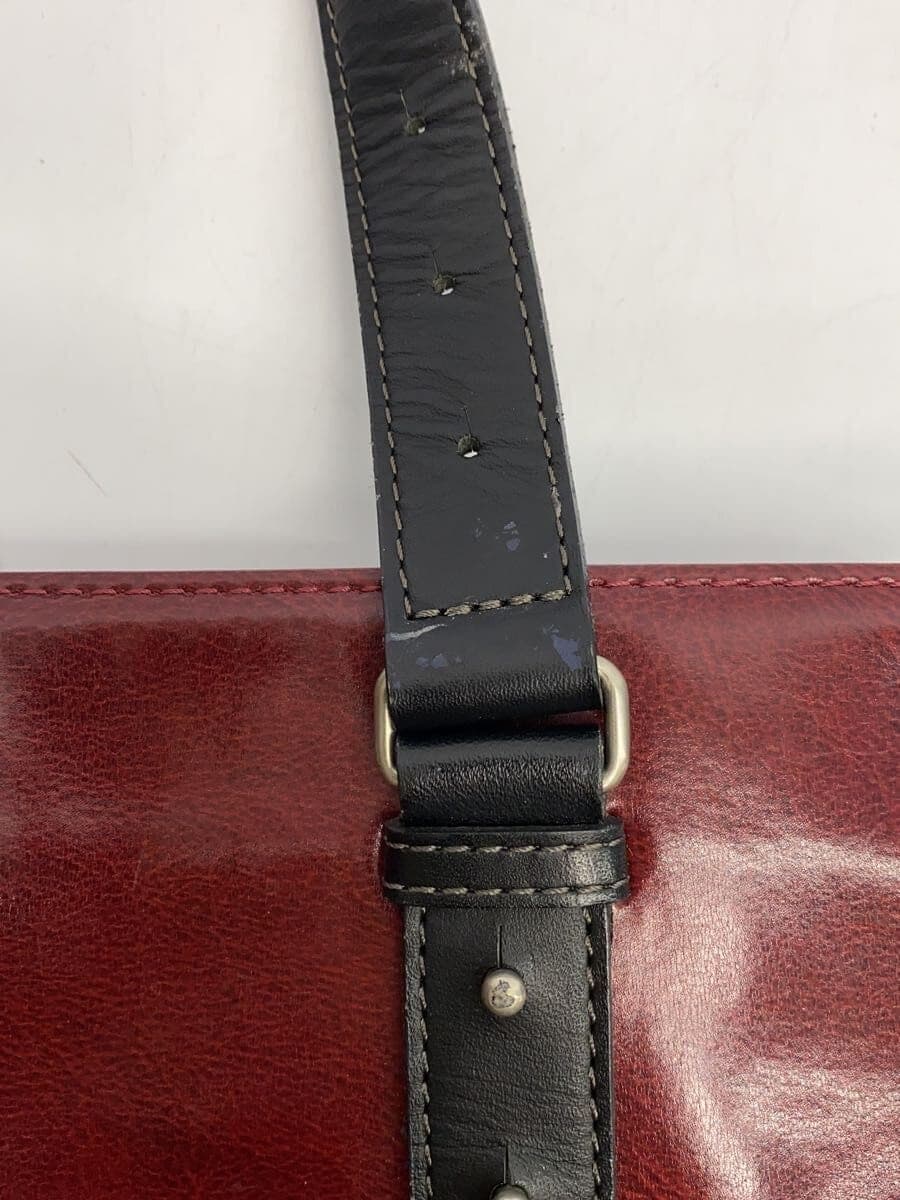 Jean Paul Gaultier tote bag PVC Burgundy Plain 7