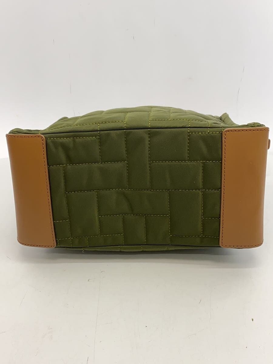 COLE HAAN Tote Bag Polyester GRN Solid 4