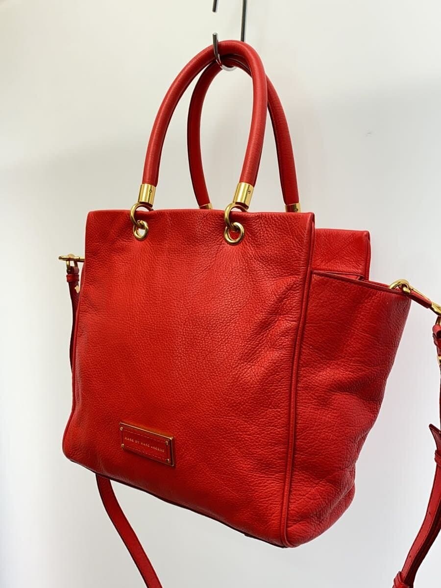 MARC BY MARC JACOBS Shoulder Bag RED Solid 05T-00840812 2