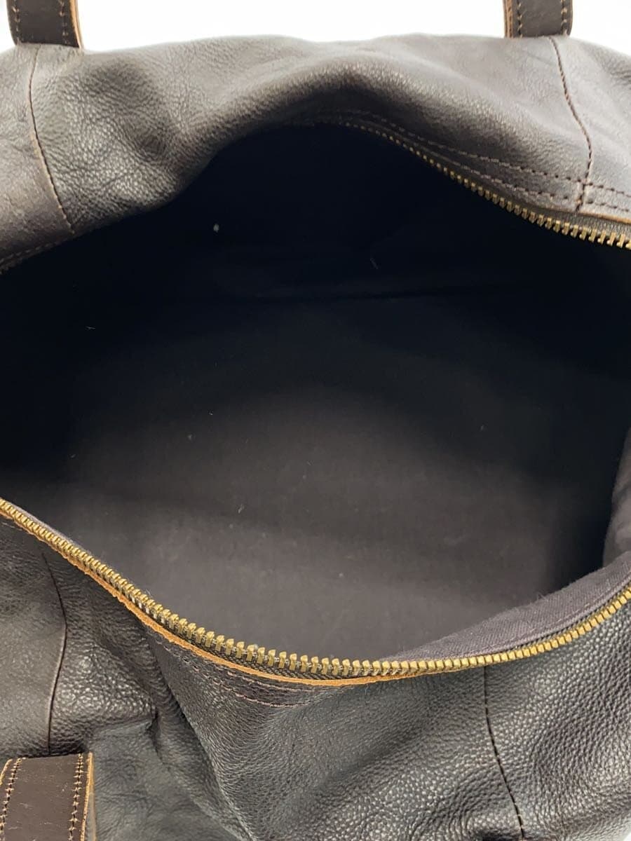 PORTER Boston Bag Leather BRW Solid 6