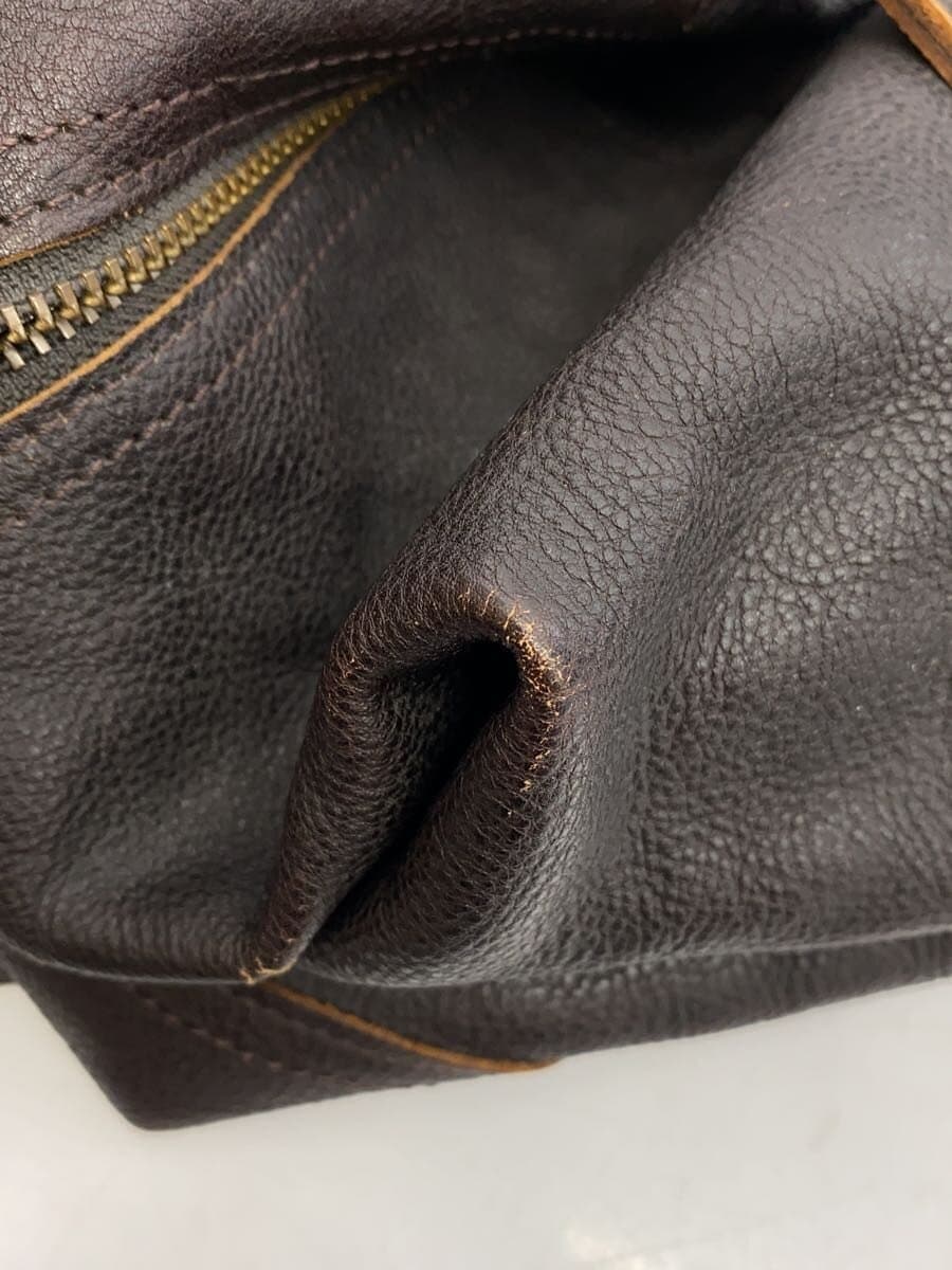 PORTER Boston Bag Leather BRW Solid 7