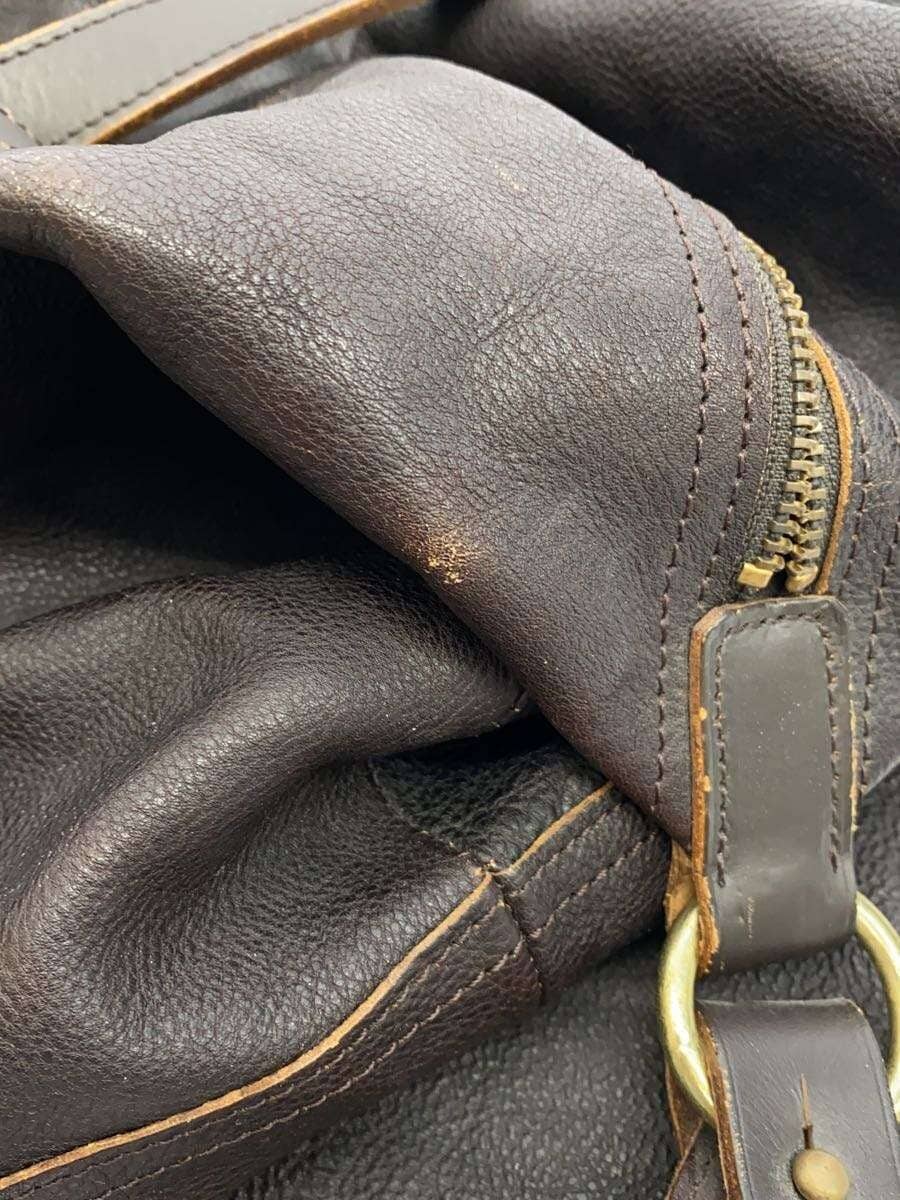 PORTER Boston Bag Leather BRW Solid 8