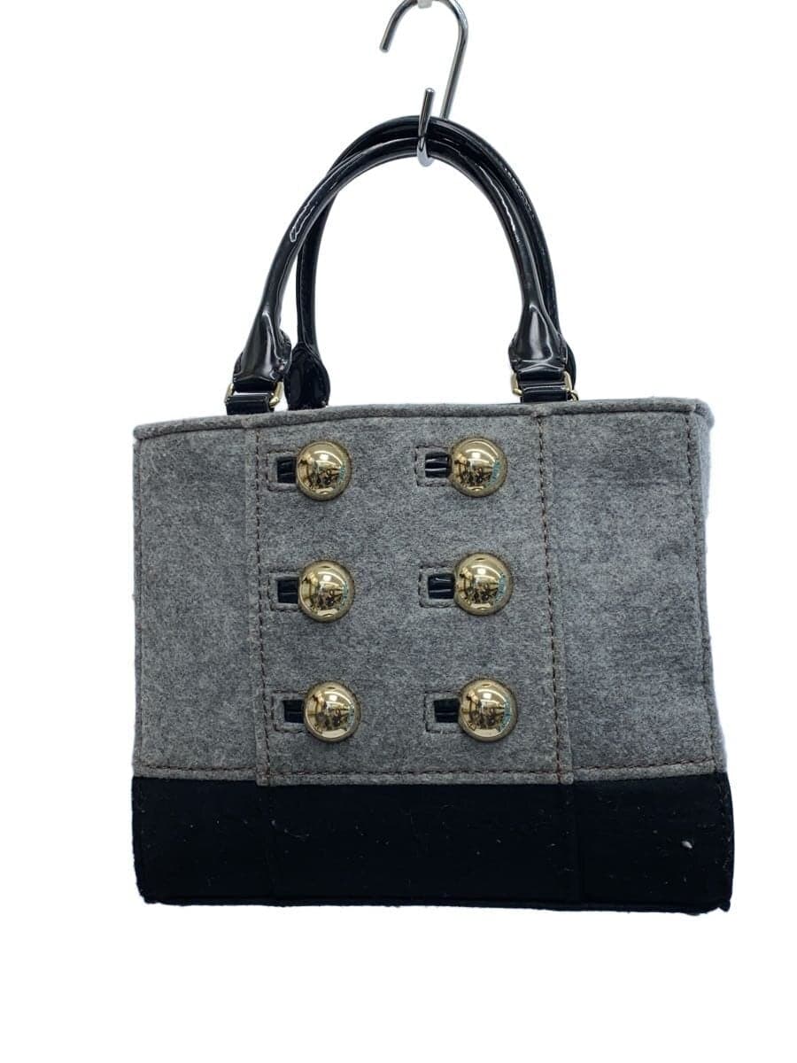 Kate Spade New York handbag Polyester GRY Solid color