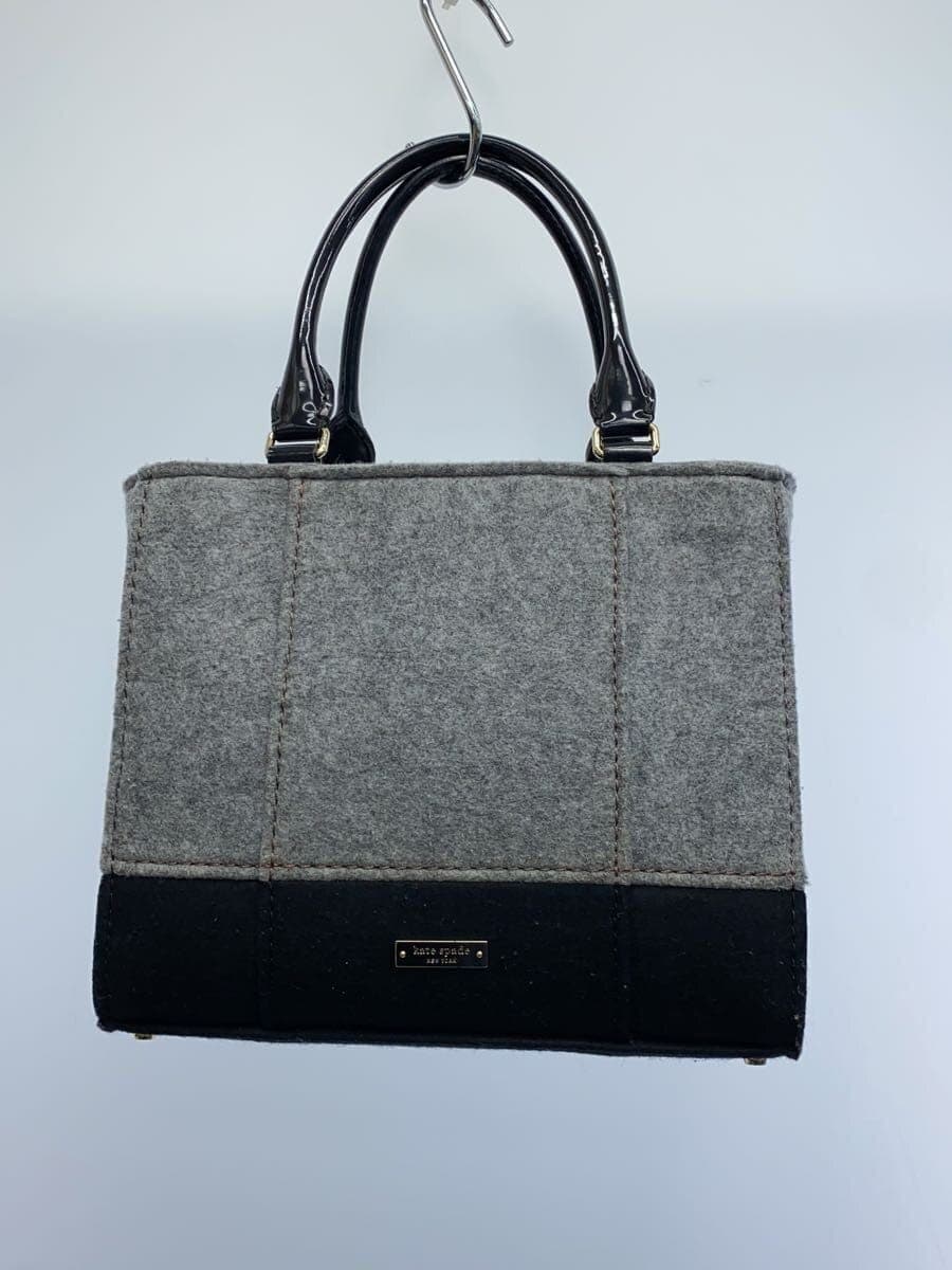 Kate Spade New York handbag Polyester GRY Solid color 3