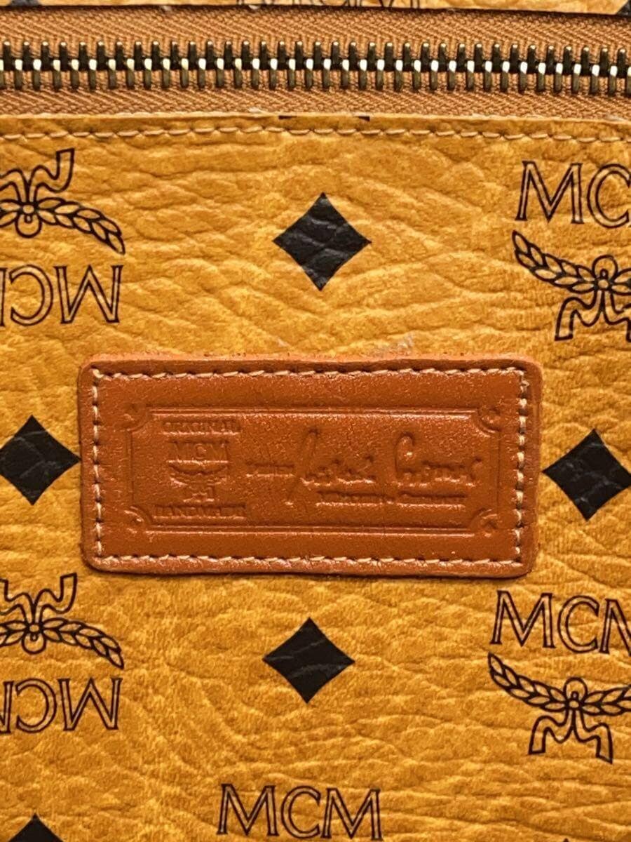 MCM Tote Bag Leather BRW All-over Pattern 5