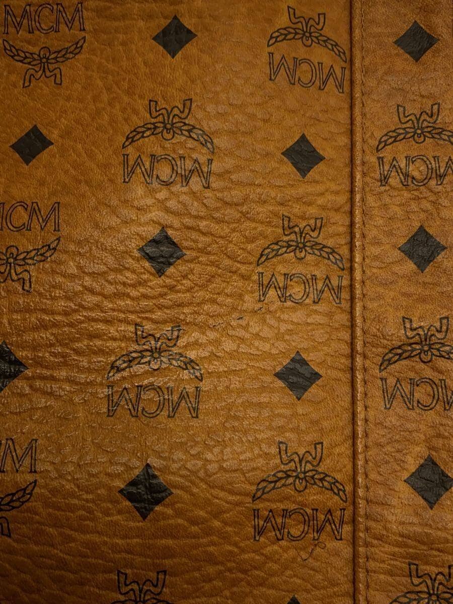 MCM Tote Bag Leather BRW All-over Pattern 7