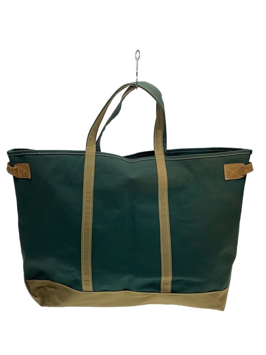 Coleman Tote Bag Big Tote Vintage Canvas GRN Fade 3