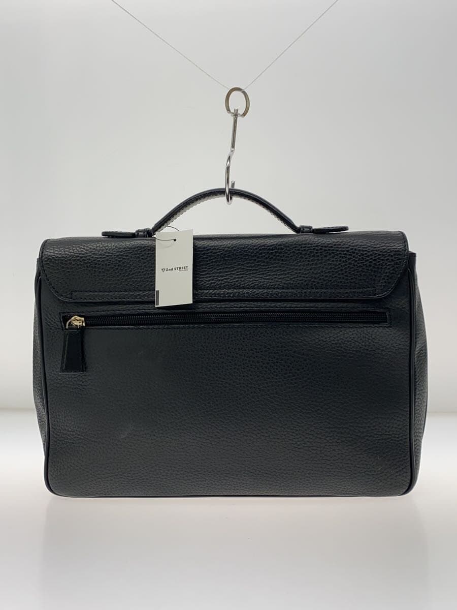 dunhill Briefcase Leather BLK 3
