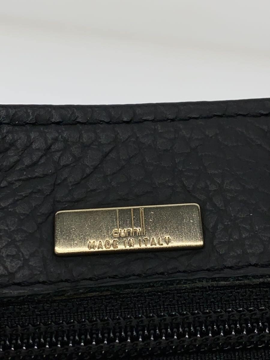 dunhill Briefcase Leather BLK 5