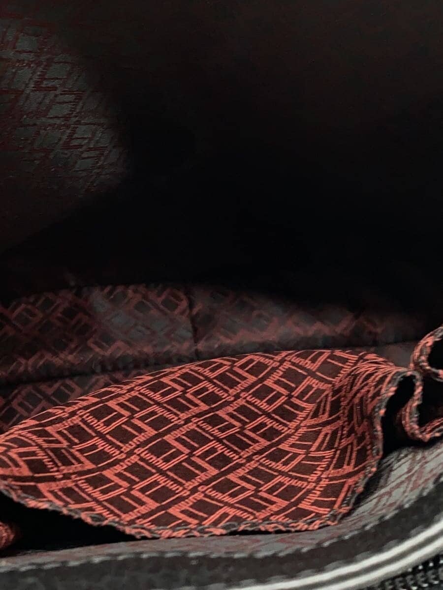 dunhill Briefcase Leather BLK 6