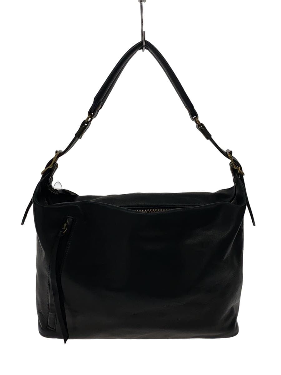 less Tote Bag Cowhide BLK Solid