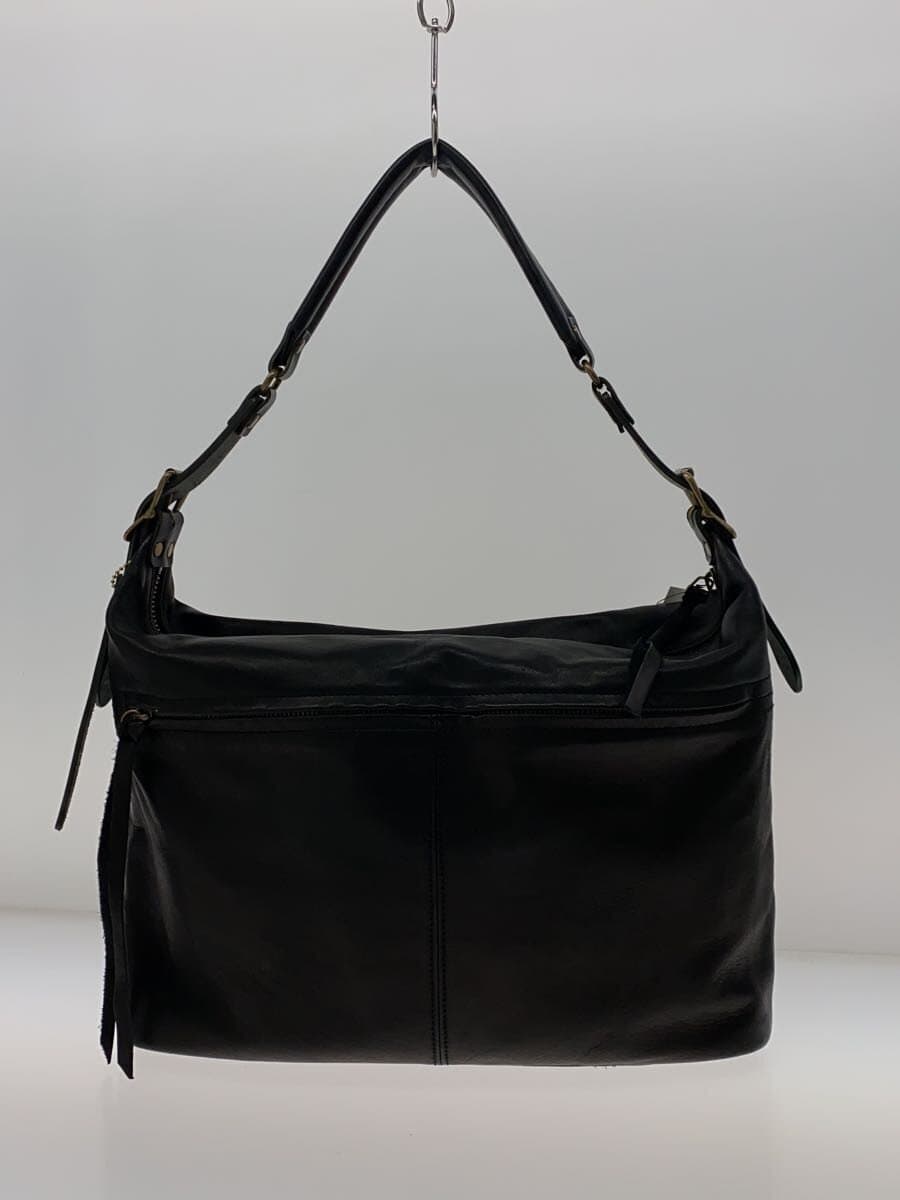 less Tote Bag Cowhide BLK Solid 3