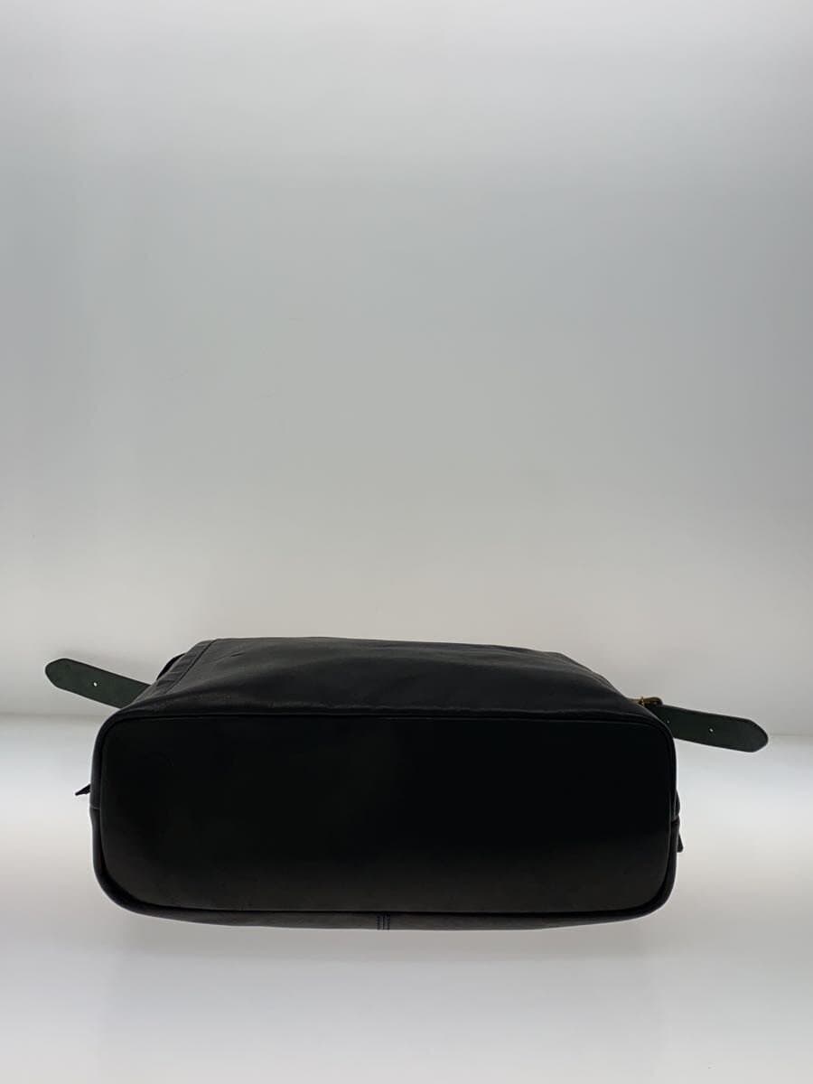 less Tote Bag Cowhide BLK Solid 4