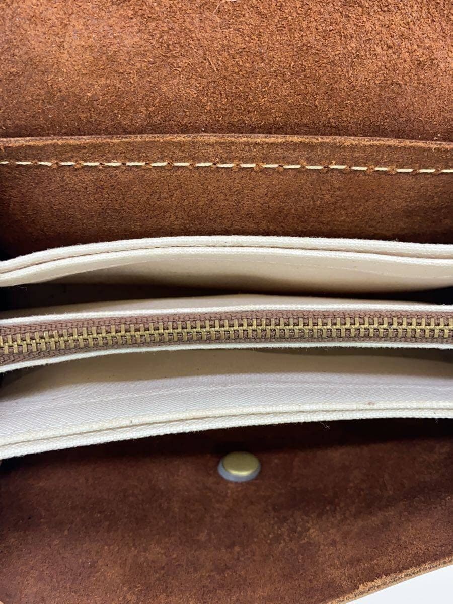 kissora Shoulder Bag Leather BRW Solid 6