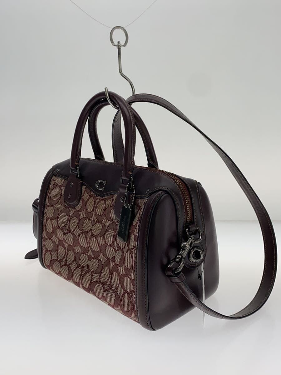 COACH Shoulder Bag Canvas BRD All Over Pattern F38112 2
