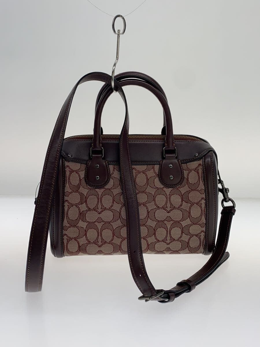 COACH Shoulder Bag Canvas BRD All Over Pattern F38112 3