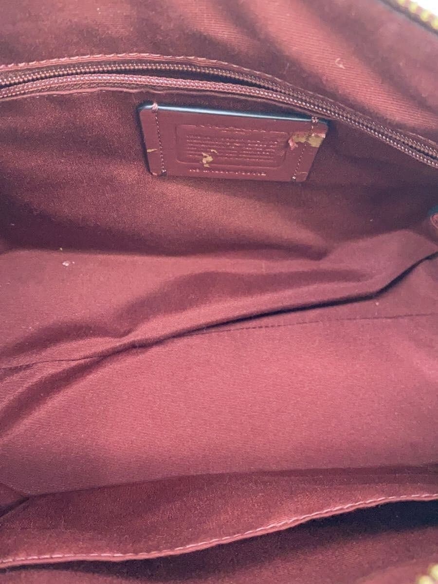 COACH Shoulder Bag Canvas BRD All Over Pattern F38112 6