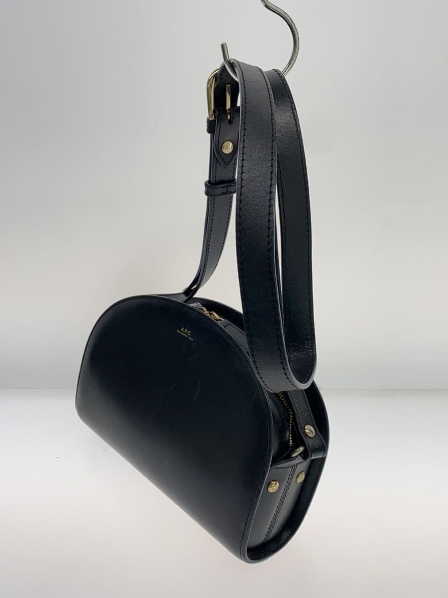 A.P.C. Shoulder Bag Leather BLK All Do 2