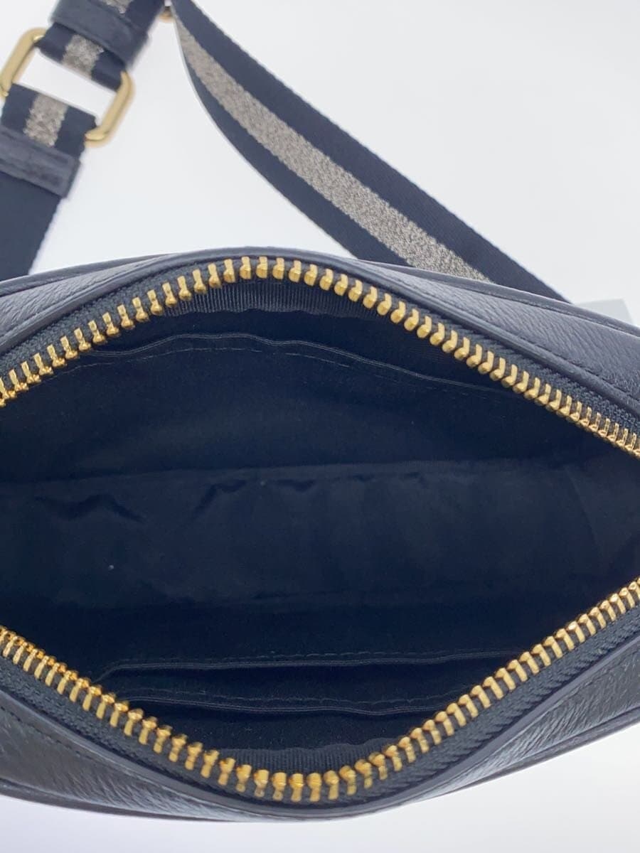 COACH Shoulder Bag Leather Black Plain F79212 6