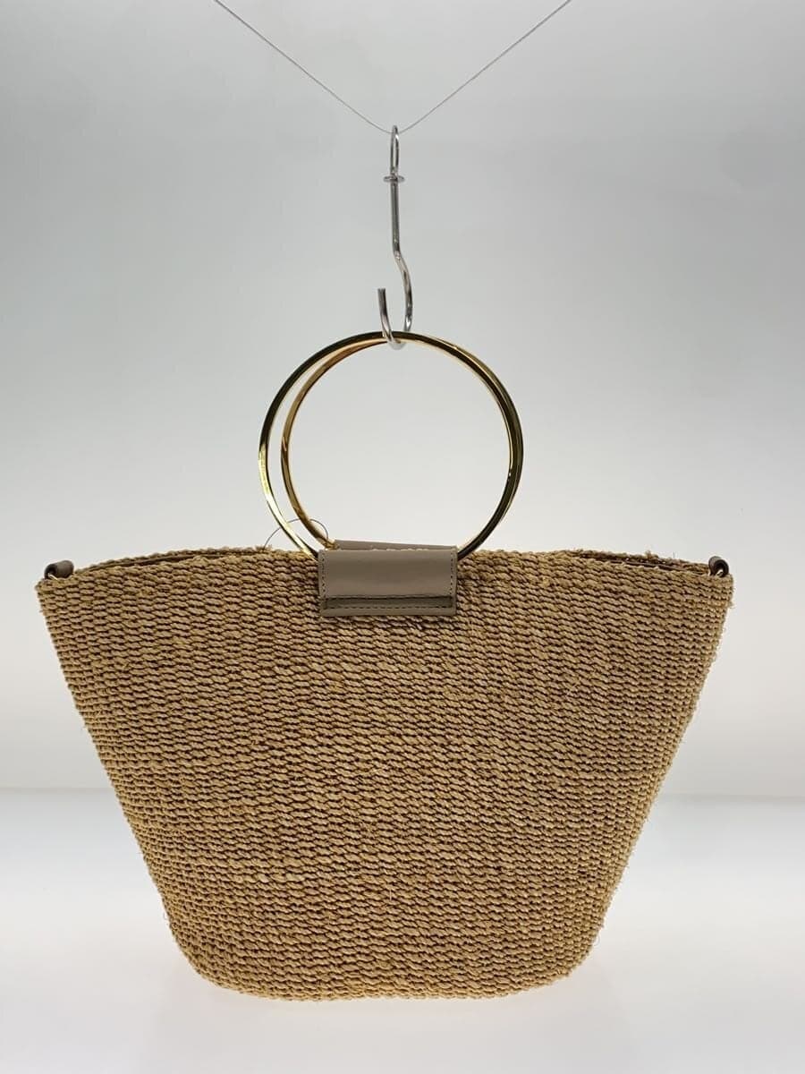VIOLAd’ORO handbag Abaca basket bag shoulder hand 2WAY BEG
