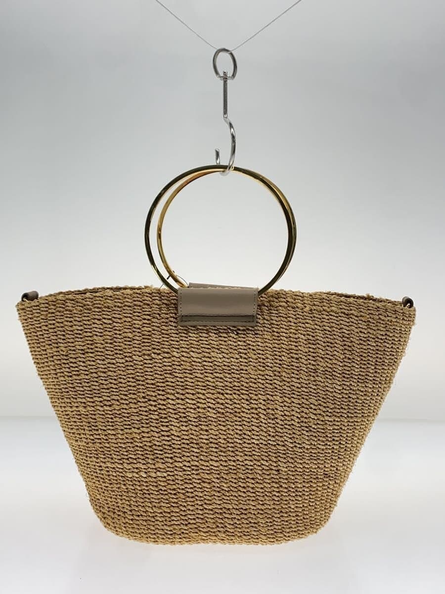 VIOLAd’ORO handbag Abaca basket bag shoulder hand 2WAY BEG 3