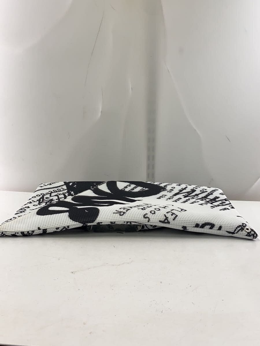 MM6 Tote Bag Polyester WHT All Over Pattern s54wd0039 4