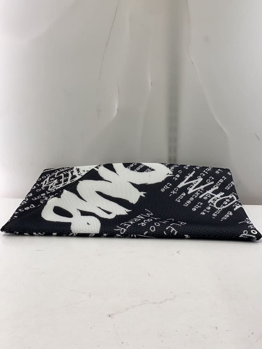 MM6 Tote Bag Polyester BLK All Over Pattern s54wd0039 4