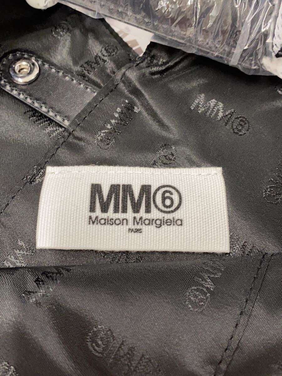 MM6 Tote Bag Polyester BLK All Over Pattern s54wd0039 5