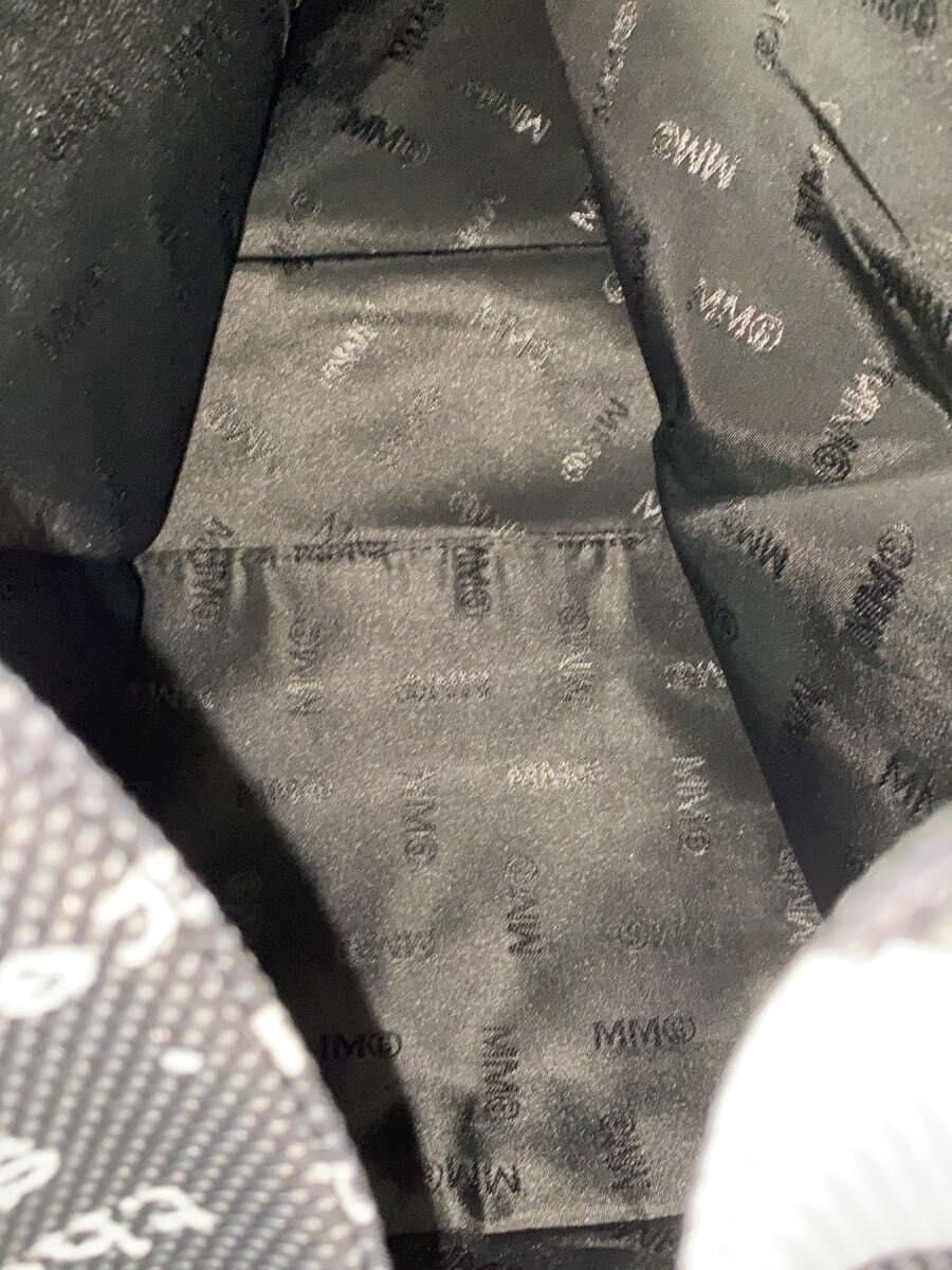 MM6 Tote Bag Polyester BLK All Over Pattern s54wd0039 6