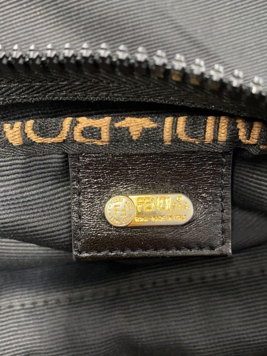 FENDI Shoulder Bag Nylon BLK Solid 2291 26337.088 5