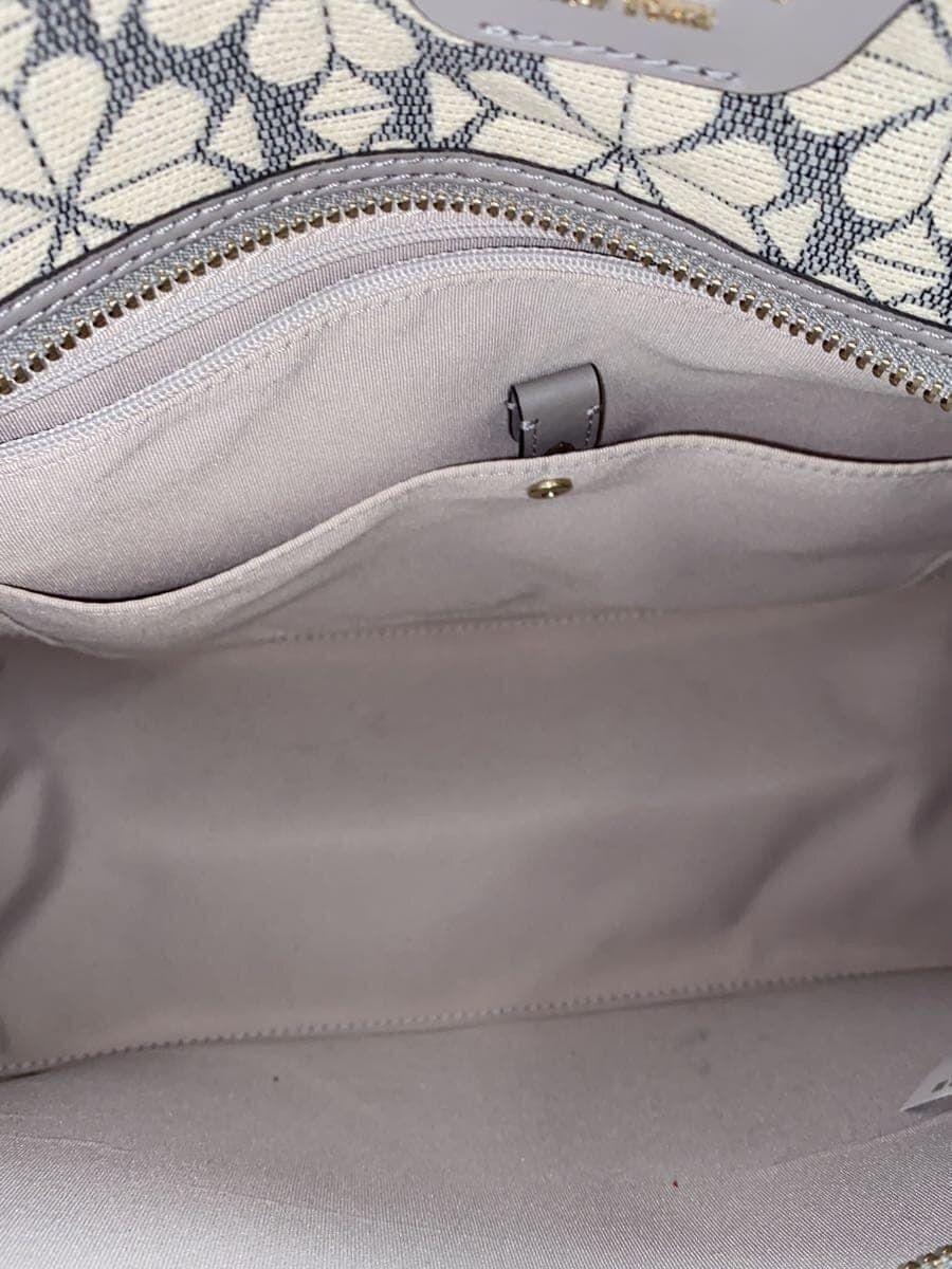 kate spade new york Shoulder Bag Canvas GRY All Over Pattern Japan Limited Color 7