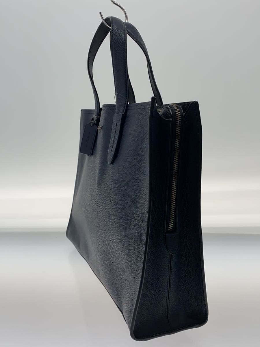 COACH Briefcase_All Leather Leather NVY Solid 2