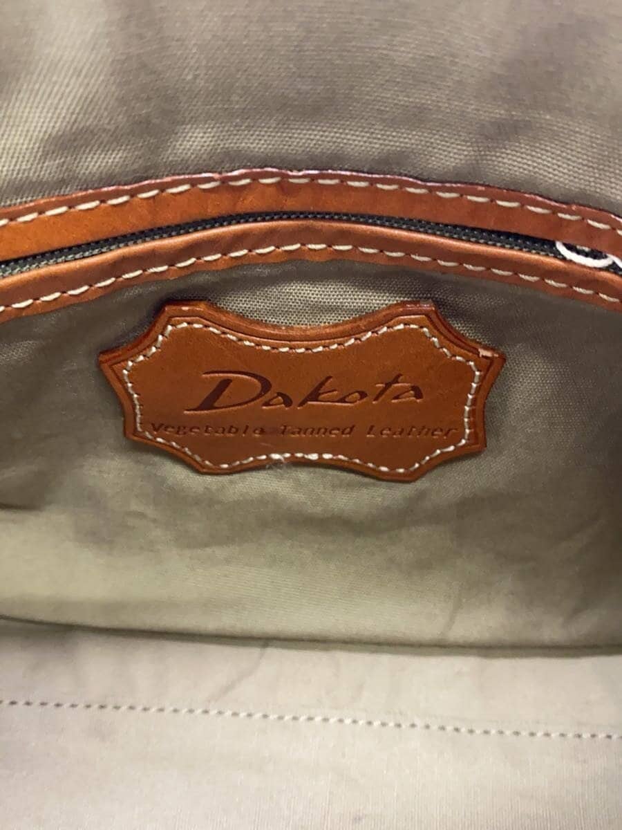 DAKOTA Shoulder Bag Leather BRW Solid 5