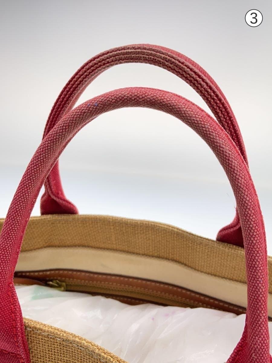 RALPH LAUREN Tote Bag BEG Solid Overall With Stain Consider Condition 7