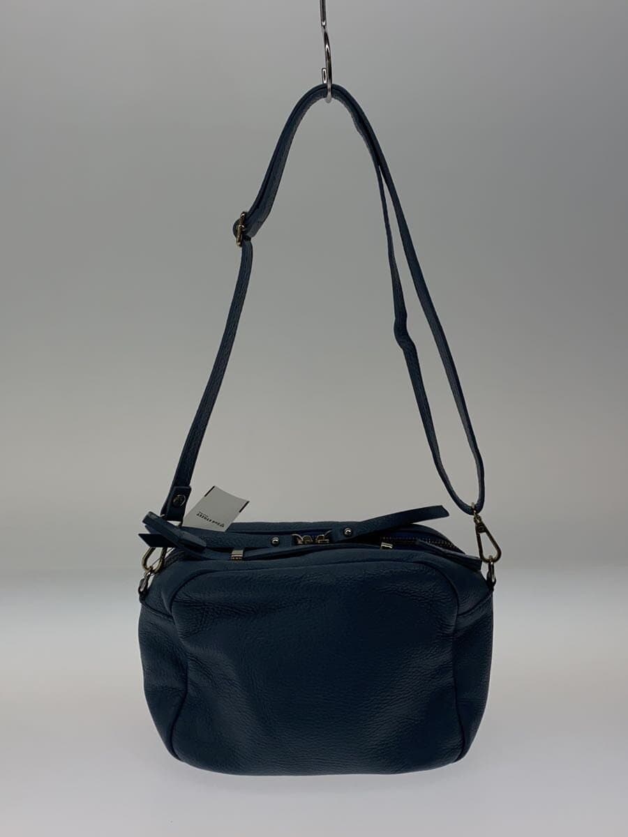 MARCO BIANCHINI Shoulder Bag PVC BLU Solid 3