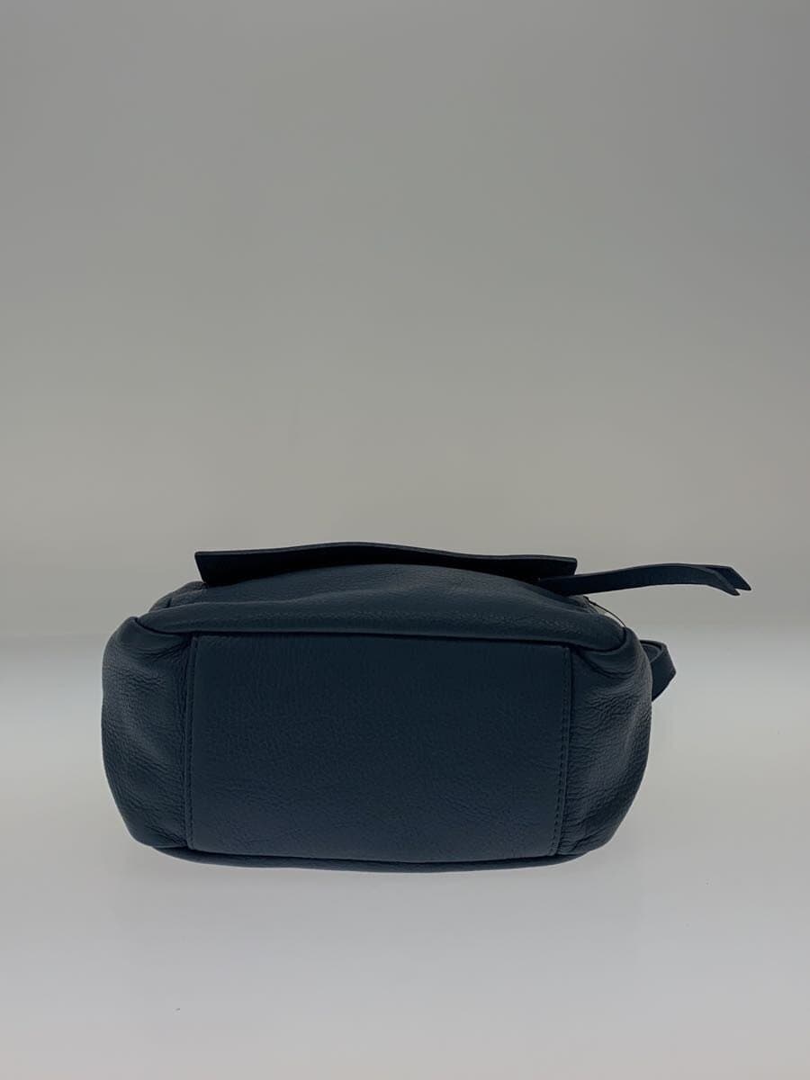 MARCO BIANCHINI Shoulder Bag PVC BLU Solid 4