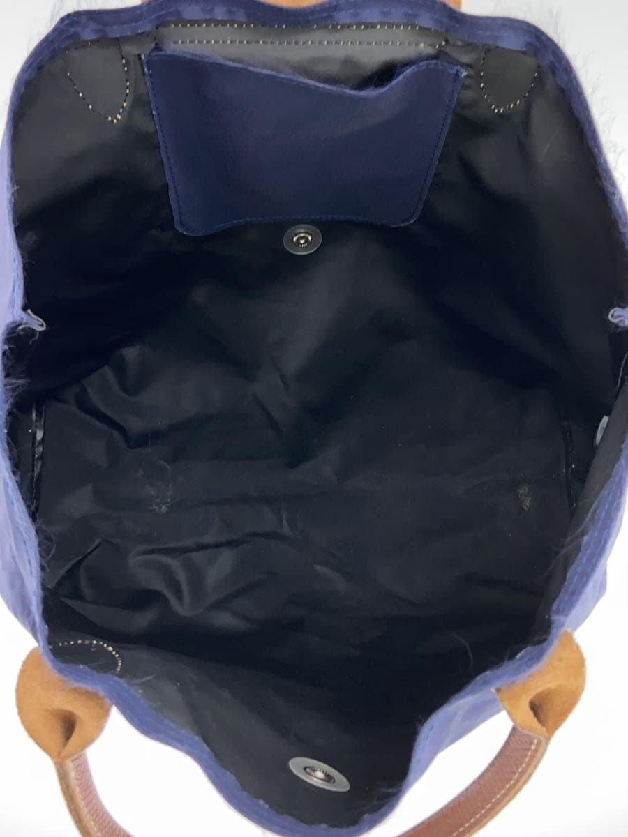 LONGCHAMP Eiffel Tower Paris Limited Handbag NVY 6