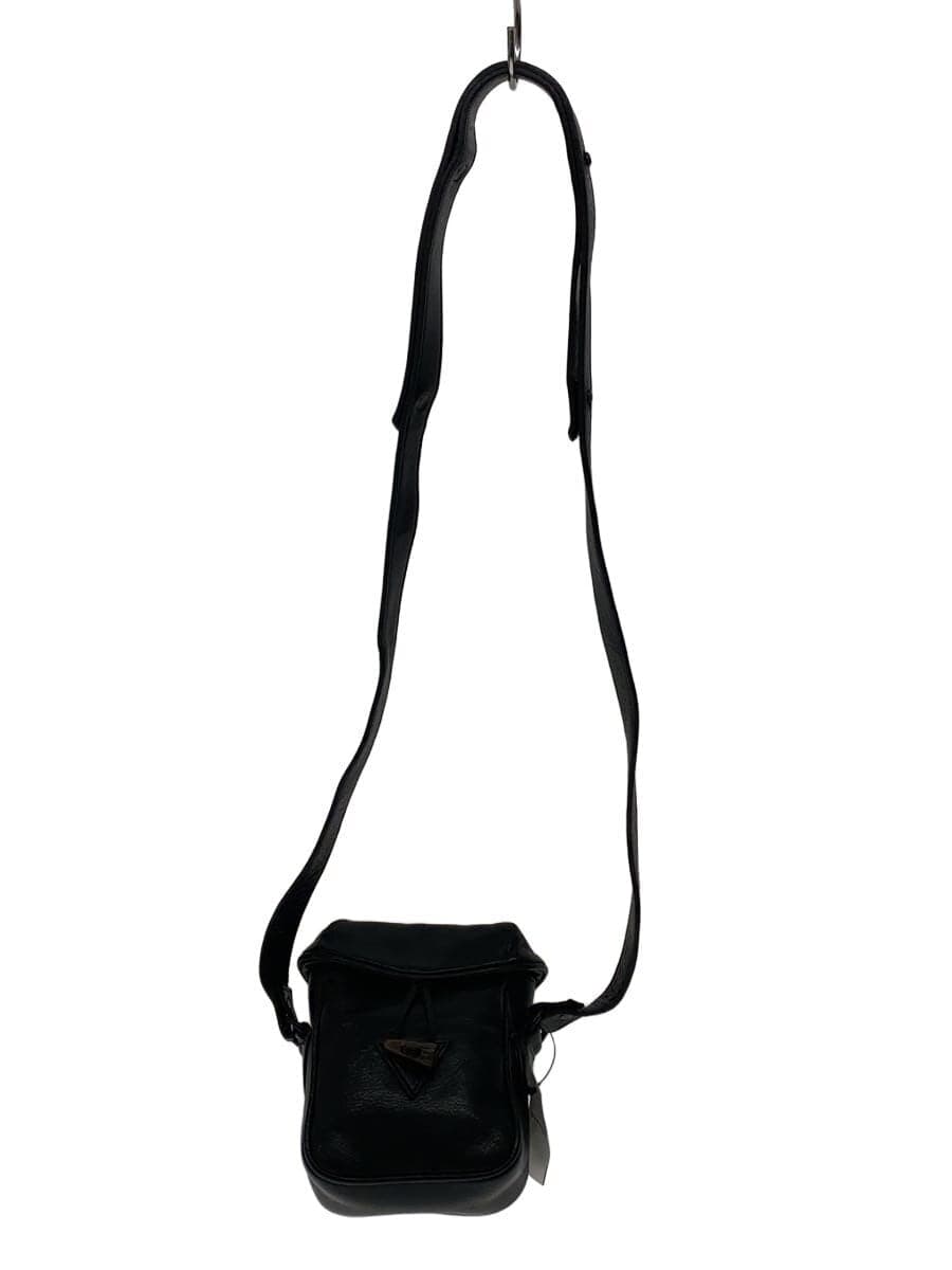 Other brand aandd Shoulder bag Leather BLK Solid color