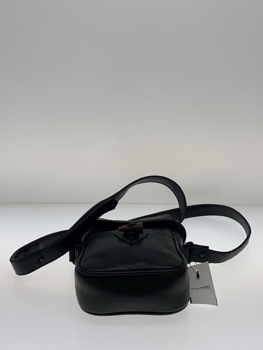 Other brand aandd Shoulder bag Leather BLK Solid color 3