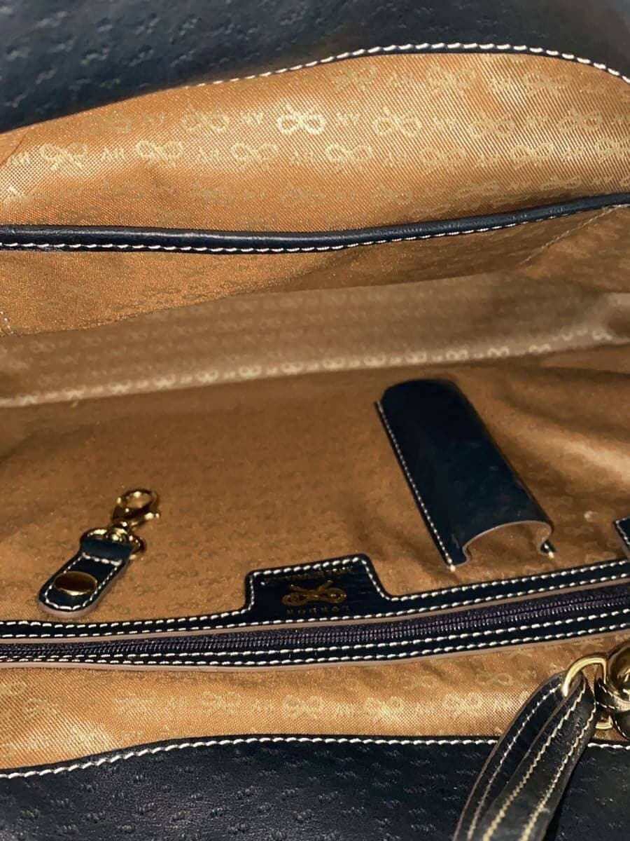 ANYA HINDMARCH Tote Bag Leather NVY Solid 5