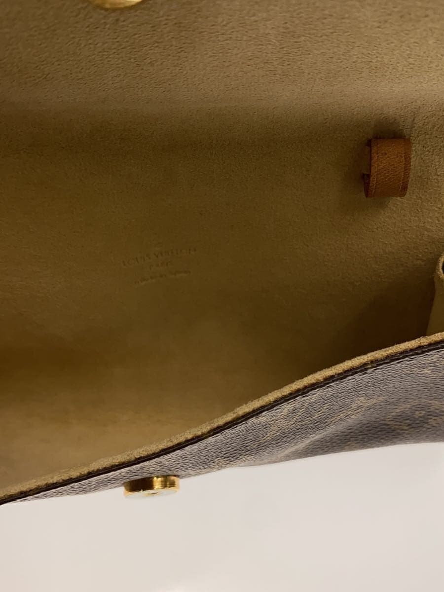 LOUIS VUITTON Pochette Twin PM_Monogram Canvas PVC BRW 6