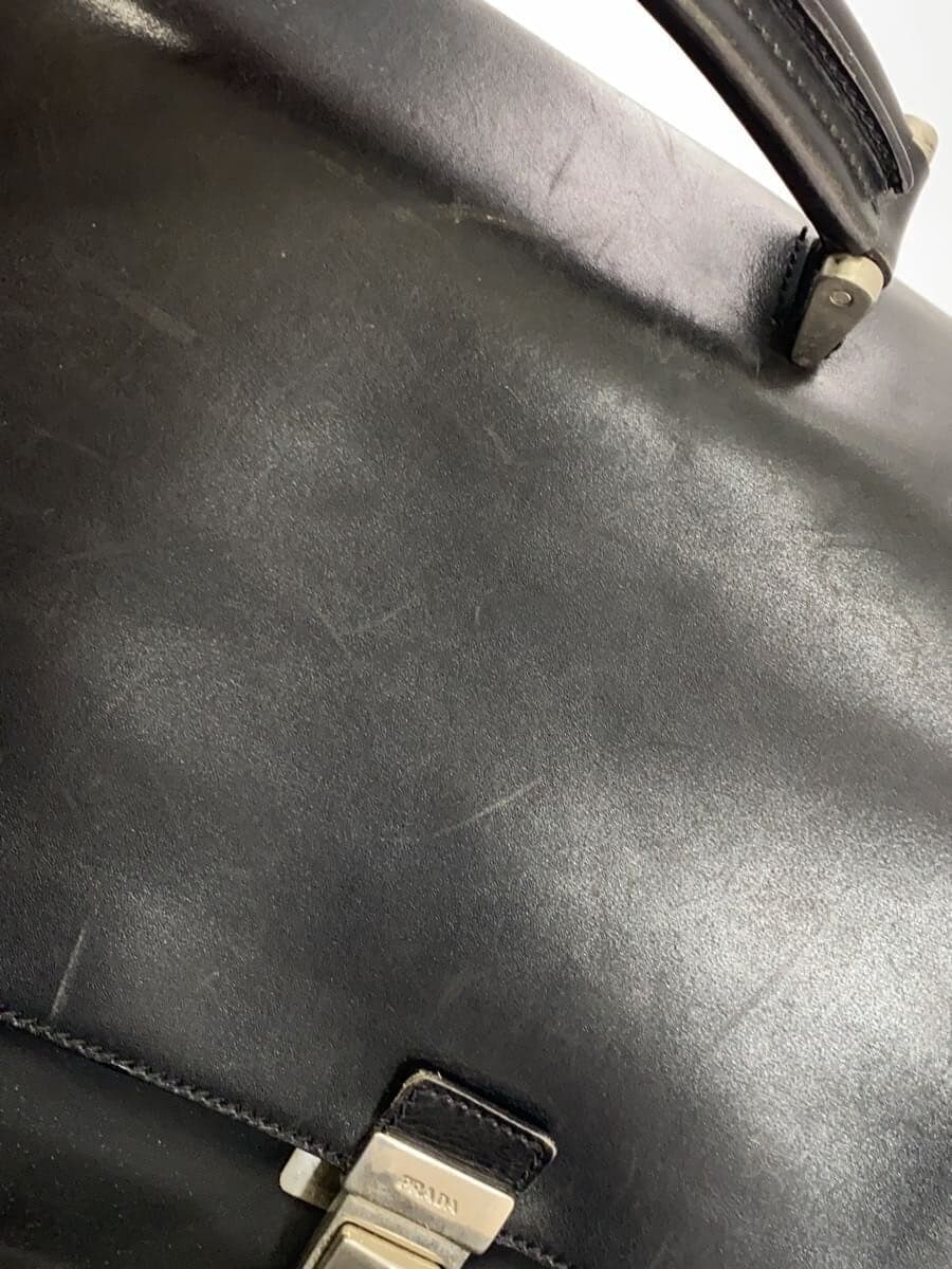 PRADA Bag Nylon Black Solid Color V119 7