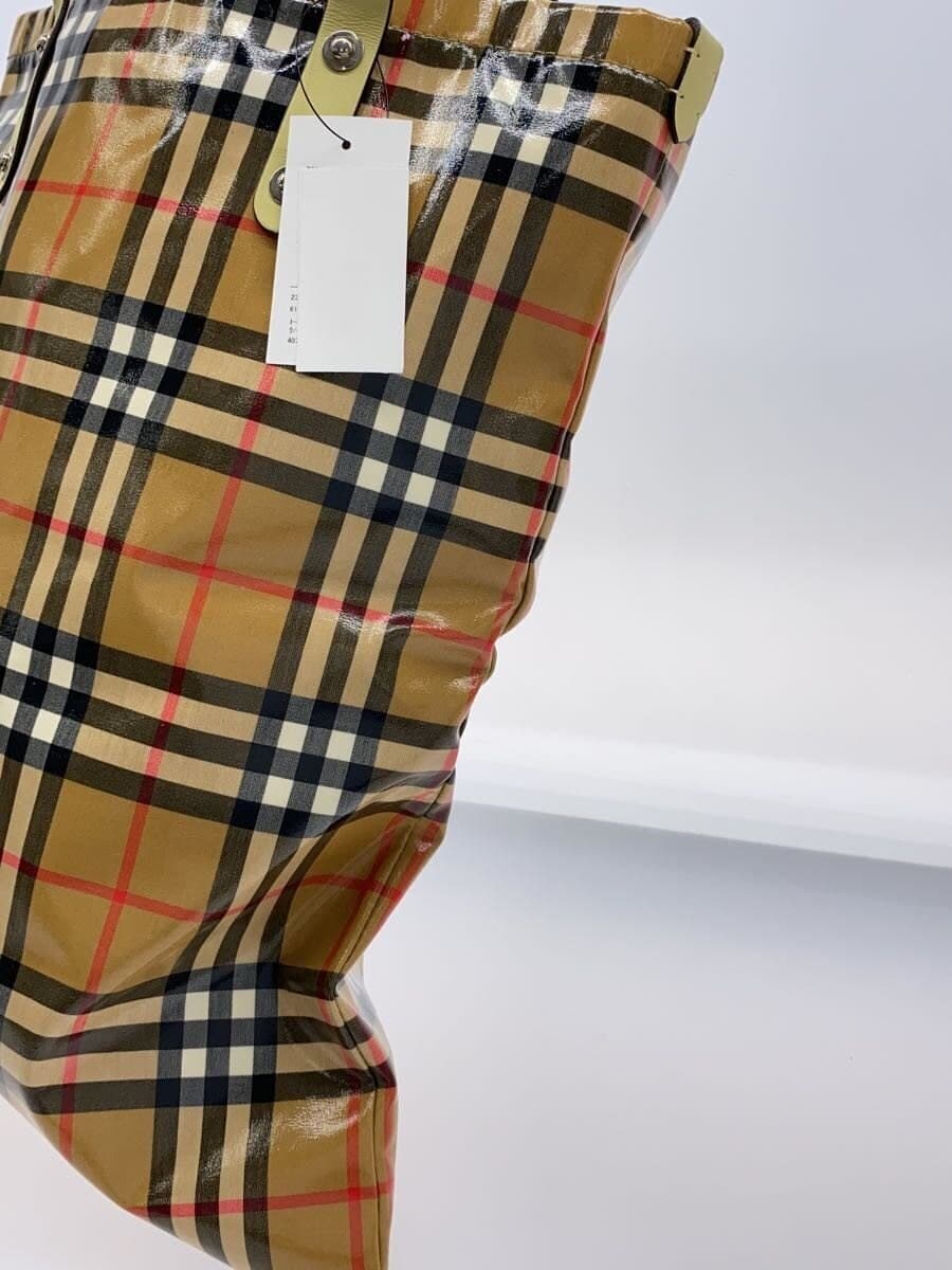 BURBERRY tote bag PVC CML check 4077306 2