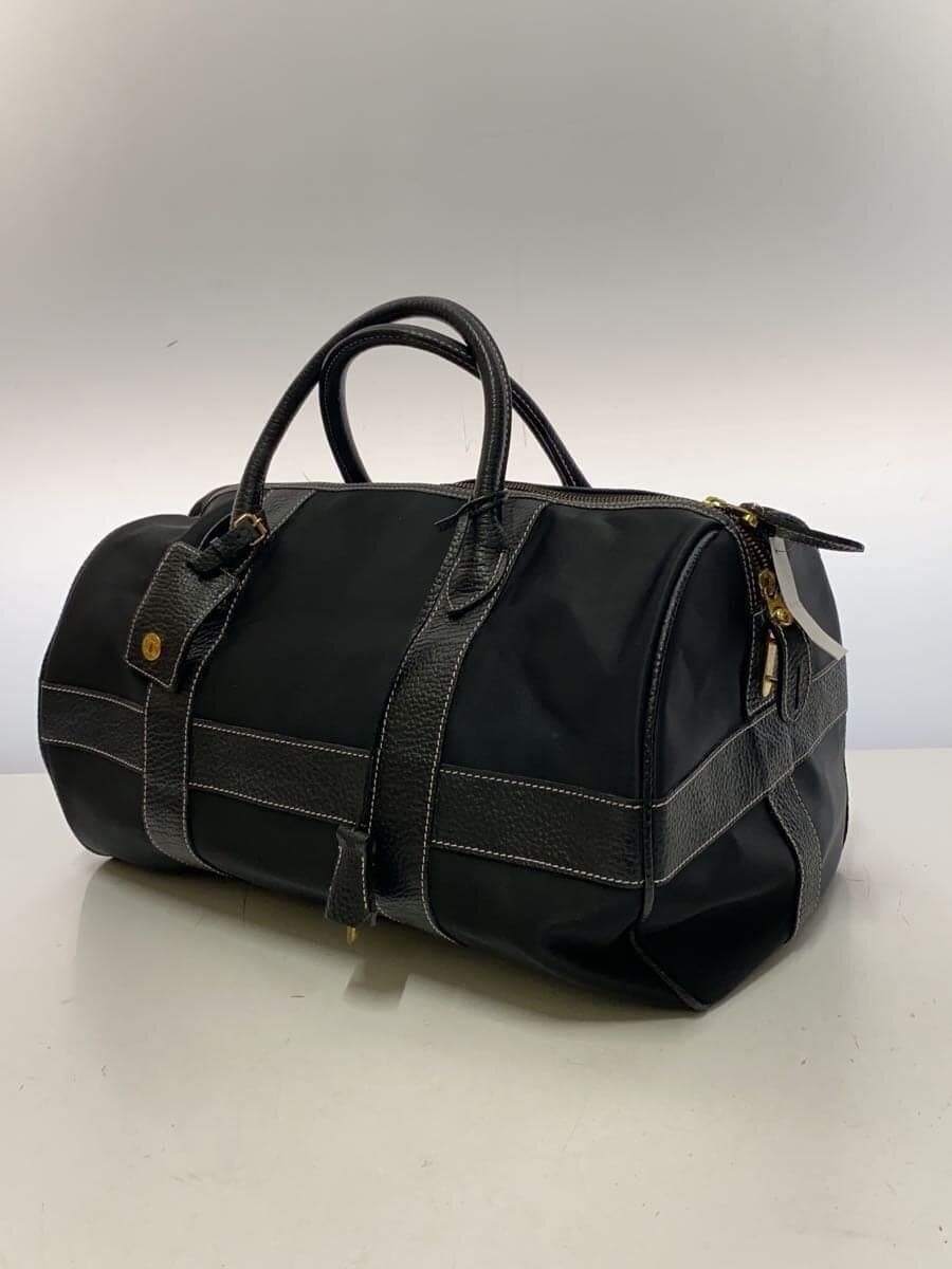 YURIE NITANI Boston Bag Nylon BLK 2