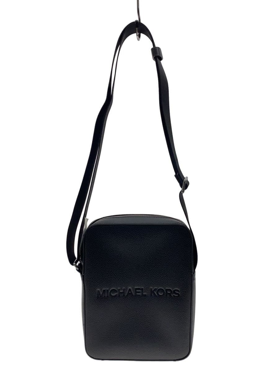 MICHAEL KORS Shoulder Bag Leather BLK 37S5LCOL2L