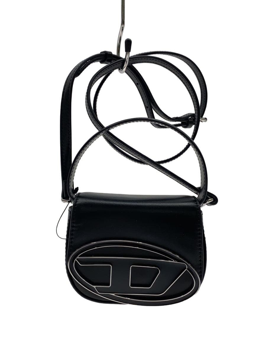 DIESEL Shoulder Bag Leather BLK